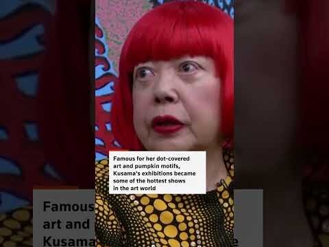 Japanese avant-garde artist Yayoi Kusama dies at 97