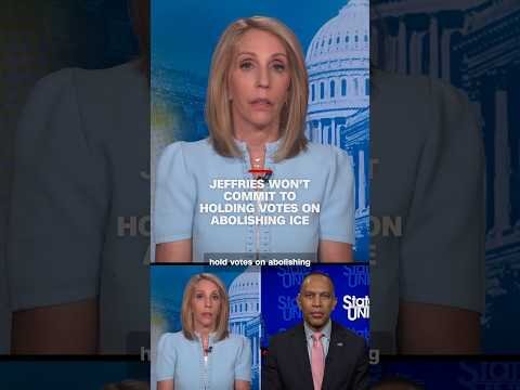Jeffries won't commit to holding votes on abolishing ICE