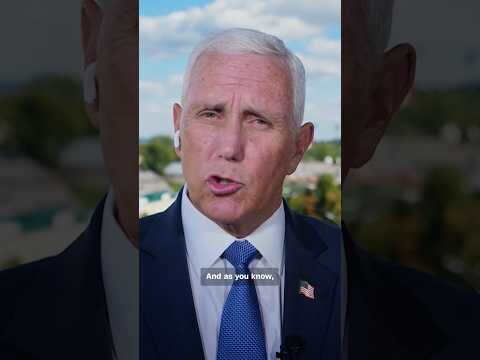 Former VP Pence says trade war with Canada is "last thing we need right now