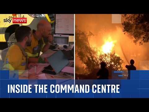 The emergency crews racing to contain fires in Spain