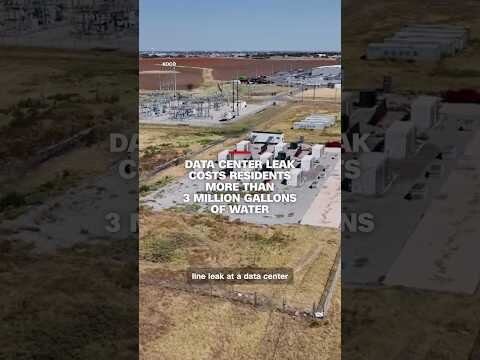 Data center leak costs residents more than 3 million gallons of water