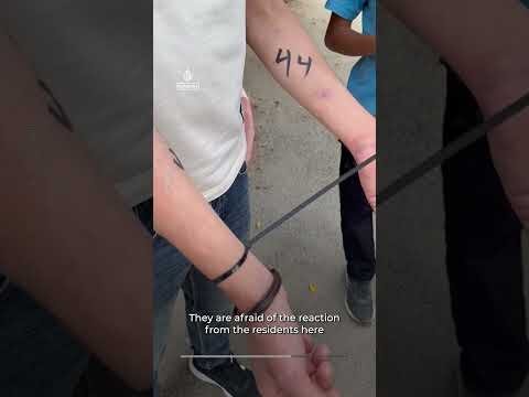 Israeli forces mark Palestinians with numbers amid mass arrests