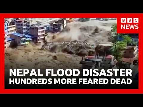 Hundreds more tourists and locals feared dead after devastating flash floods in Nepal