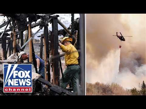 Hawk Fire near Reno forces thousands to EVACUATE as wildfire rages