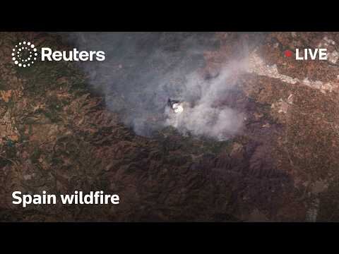 Castellon wildfire in eastern Spain