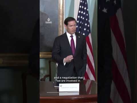 Rubio: Progress made to reopen Strait of Hormuz