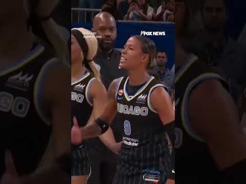 Enes Kanter Freedom EJECTED from WNBA game after heated exchange #shorts #foxnews #sports