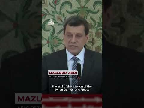 Syrian Democratic Forces announce their dissolution