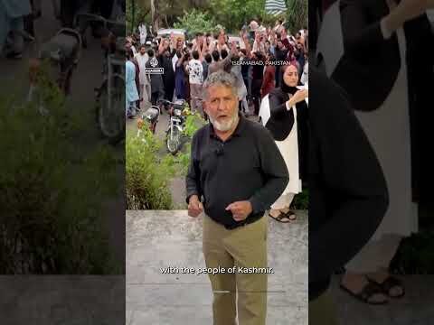 Protesters detained at rally in support of Pakistan-administered Kashmir