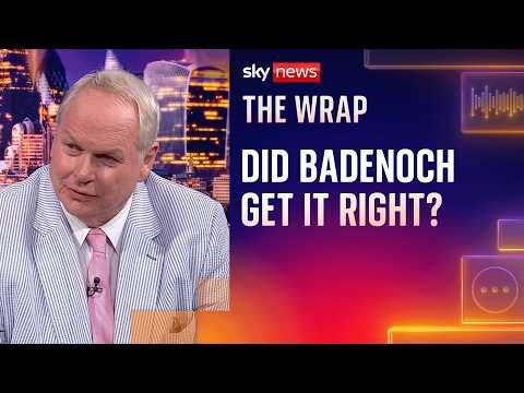 Was Badenoch right to back former neo-Nazi candidate? Adam Boulton and Penny Mordaunt react