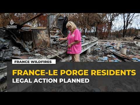 Le Porge residents plan legal action over French wildfire response