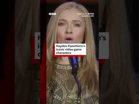 Hayden Panettiere's iconic video game characters. #HaydenPanettiere #BBCNews