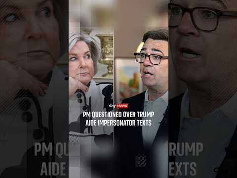 Burnham questioned over Trump aide impersonator texts