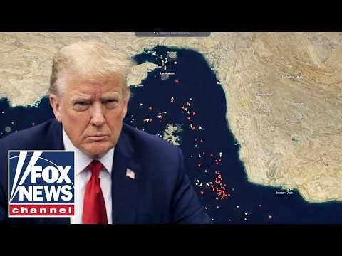 HERE WE GO AGAIN': Trump claims control of the Strait of Hormuz