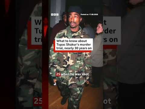 Tupac Shakur murder heading to trial in Las Vegas. #BBCNews