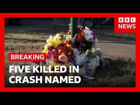 Police name five young people killed in wrong-way collision near Middlesbrough