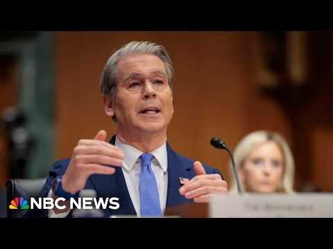Strait of Hormuz could reopen 'today or tomorrow,' says U.S. Treasury Secy. Bessent