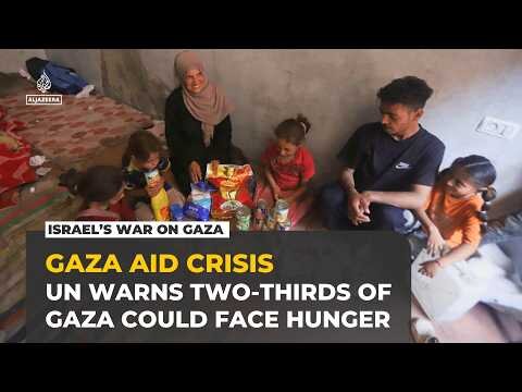Gaza families rely on aid as war destroys livelihoods and funding dries up