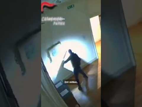 New CCTV video shows Italy art heist