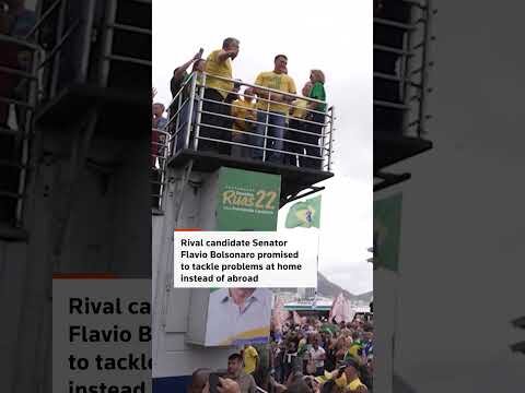 Brazil's Lula and Flavio Bolsonaro kick off presidential campaigns
