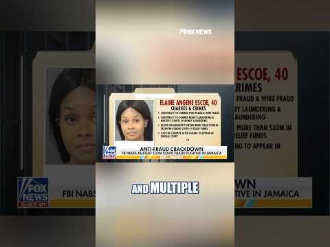 FBI NABS alleged COVID fraud fugitive #foxnews #shorts #news #fbi