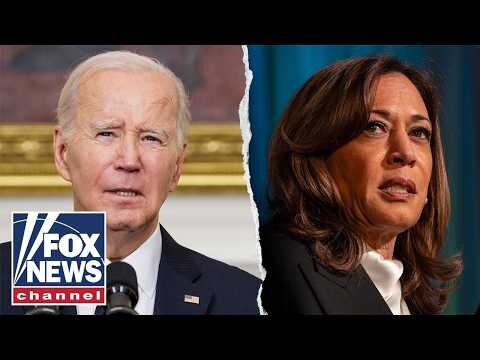 Kamala Harris SNUBS Biden amid 2028 speculation