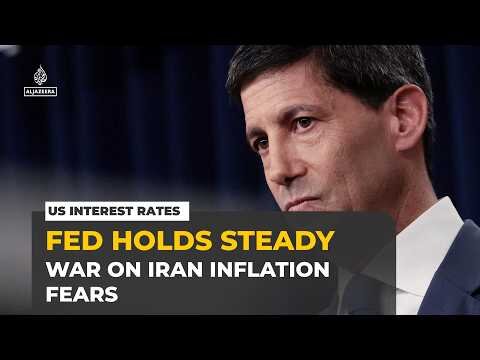 US keeps interest rates steady: War on Iran raises fears of inflation shock