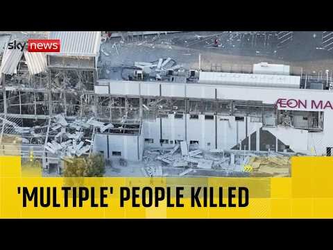 Japan earthquake: 'Multiple deaths' confirmed at collapsed shopping centre