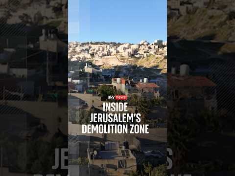 Inside Jerusalem's demolition zone