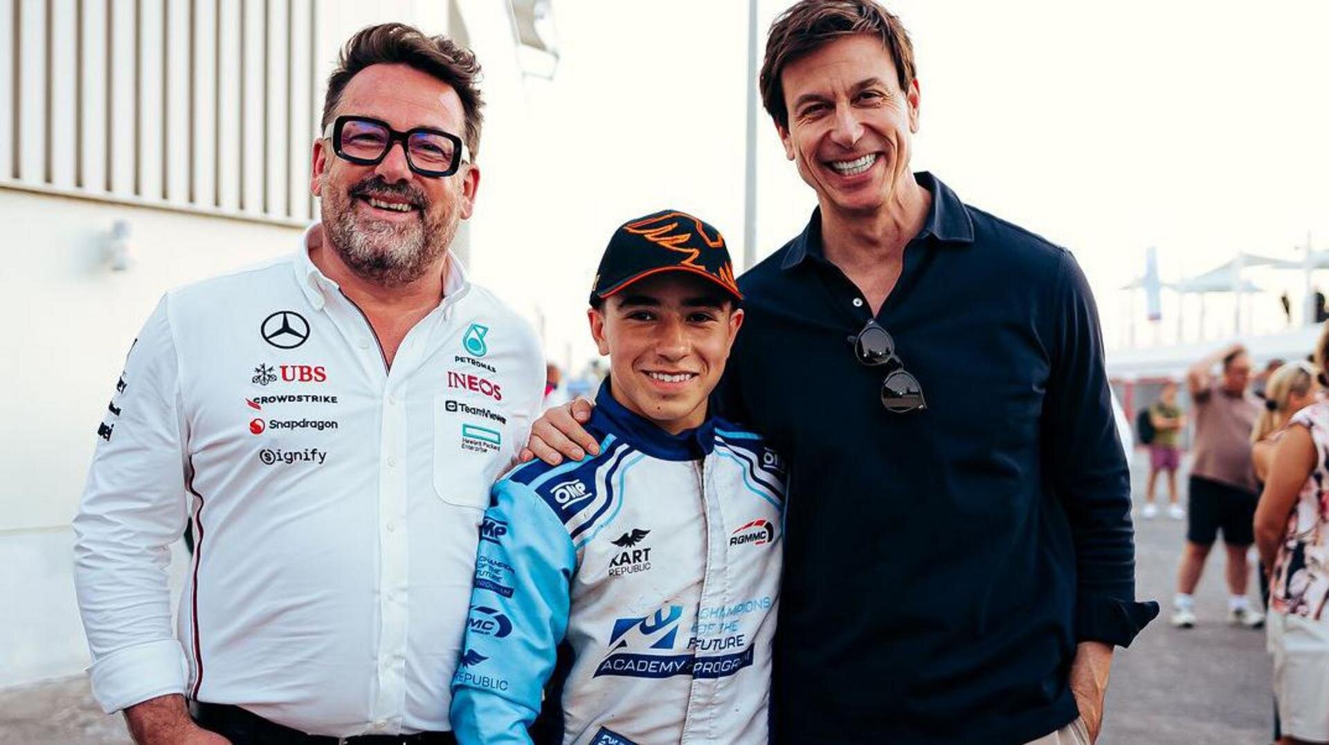 Mercedes driver scout Lagrue to join Red Bull