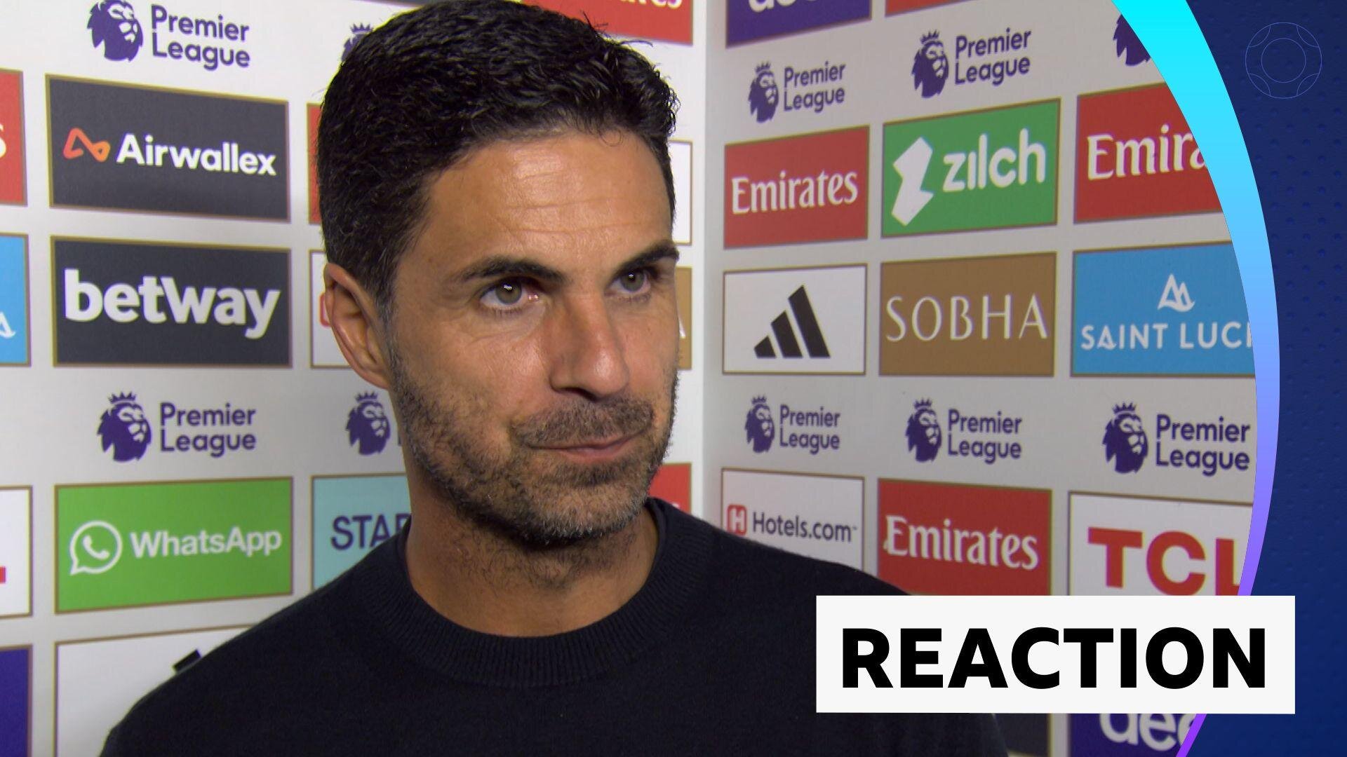 A lot to like!' Arteta delighted with opening win for Arsenal