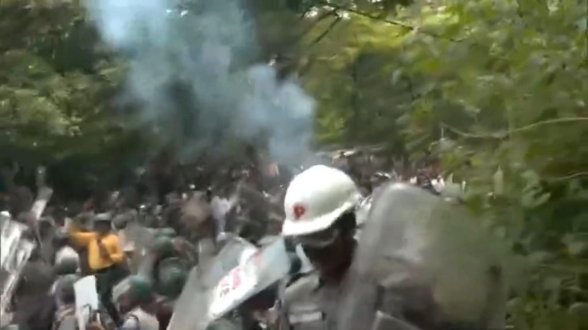 India police fire tear gas at protesters seeking exam reforms