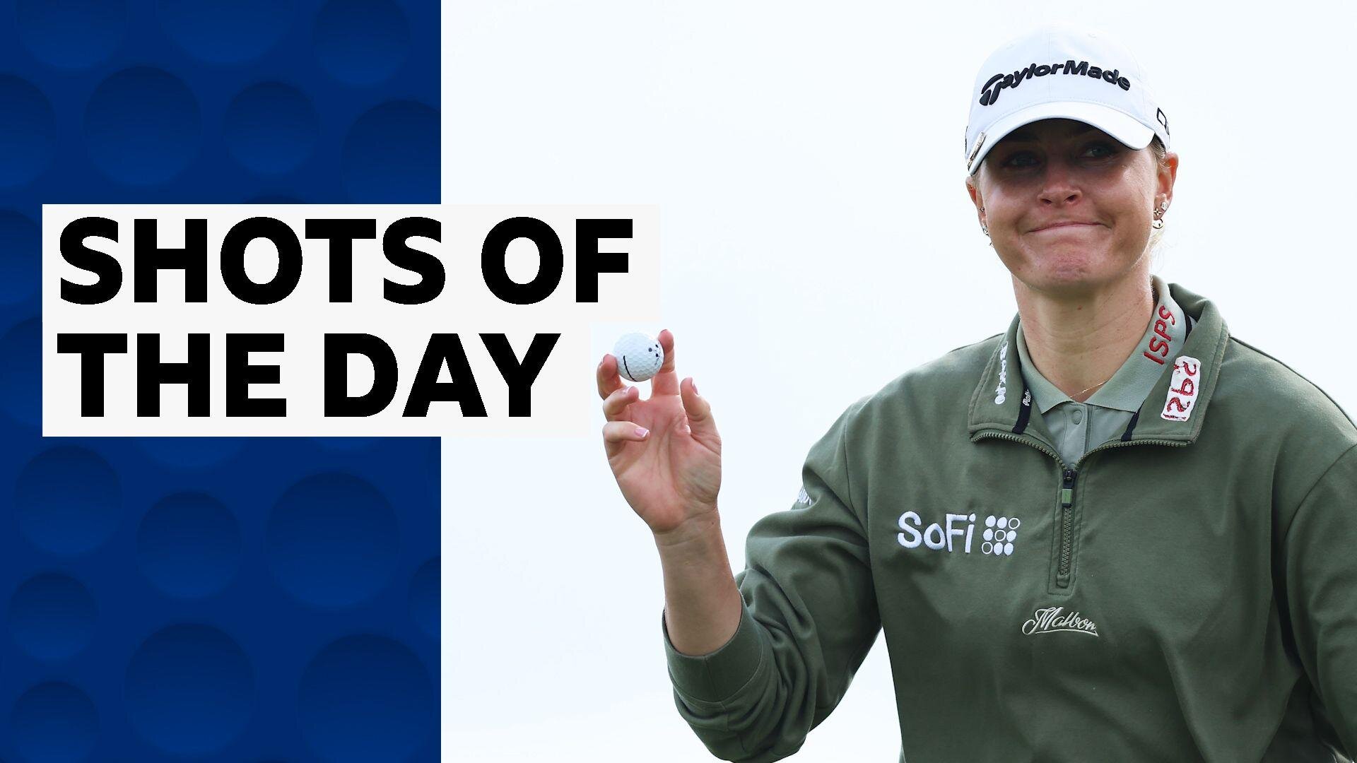 Absolute dime' - best shots from second round of Women's Open