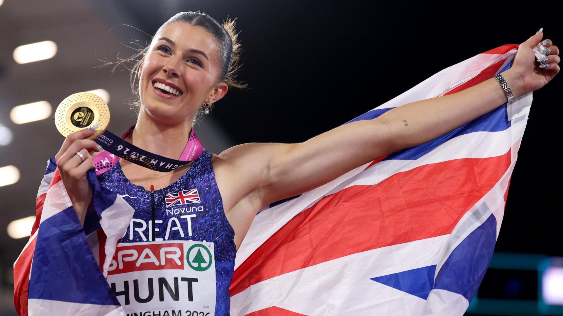 GB's Hunt comes of age with European 100m gold