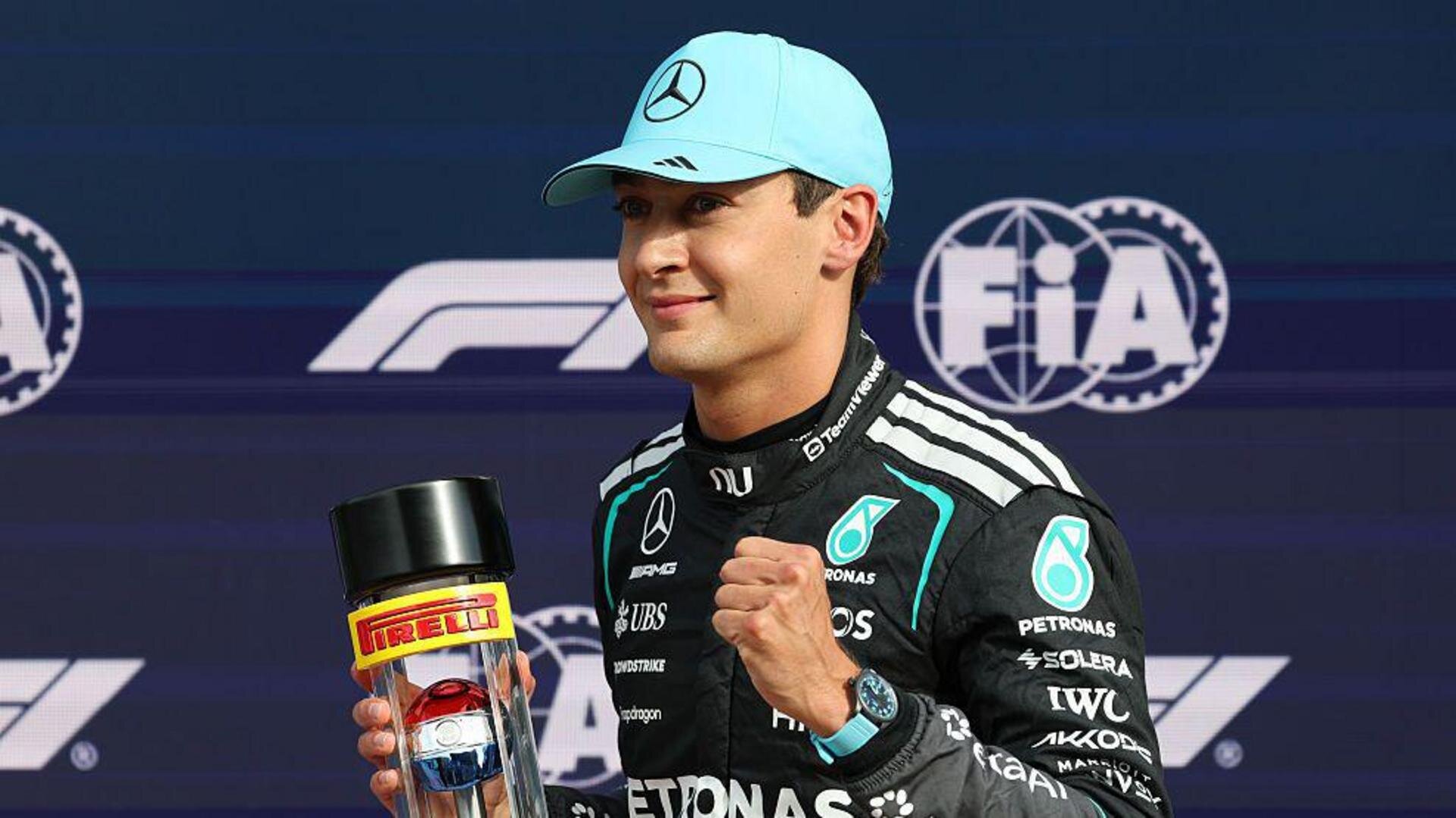 Russell on pole position for Dutch GP sprint race