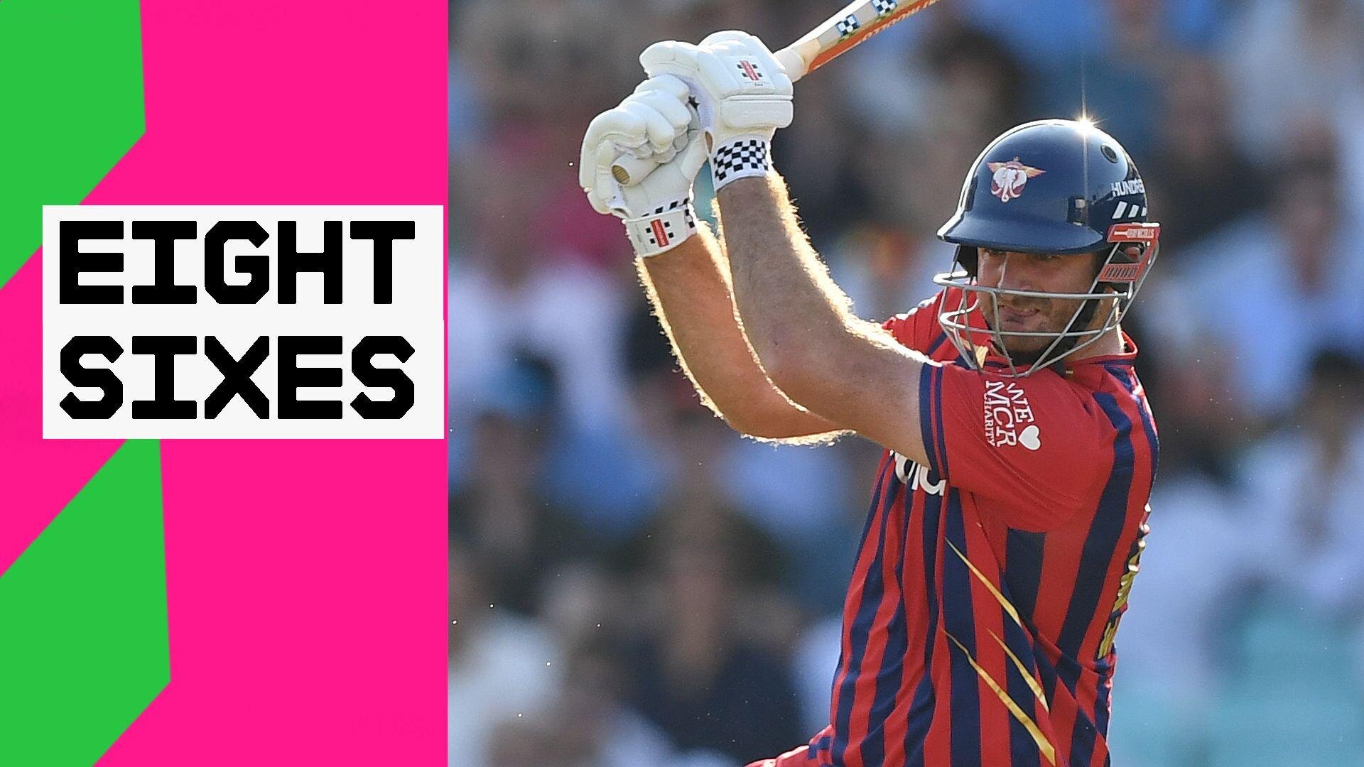 What an innings' - Walter hits eight sixes in Hundred eliminator