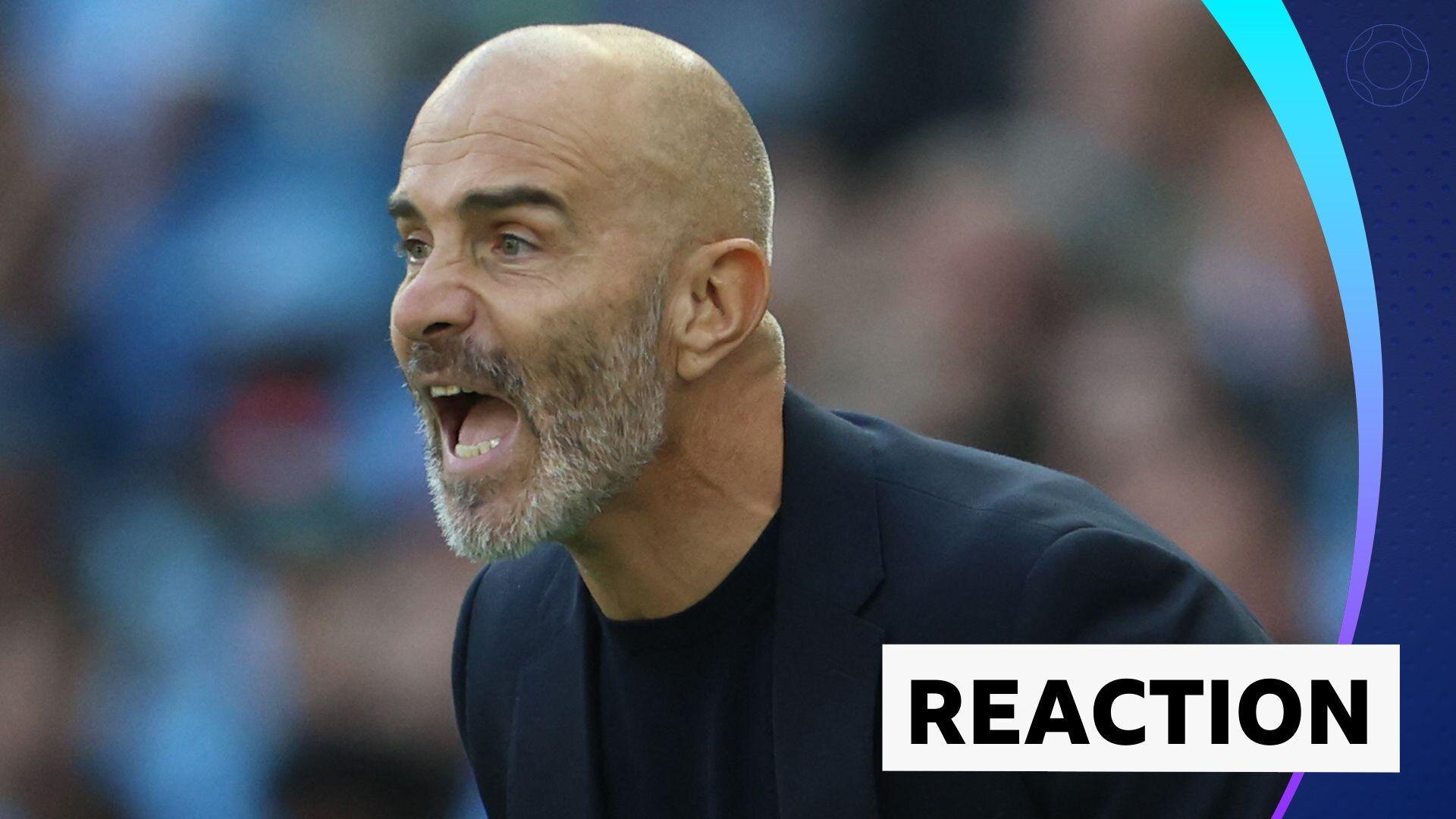 Man City 'completely deserved to win
