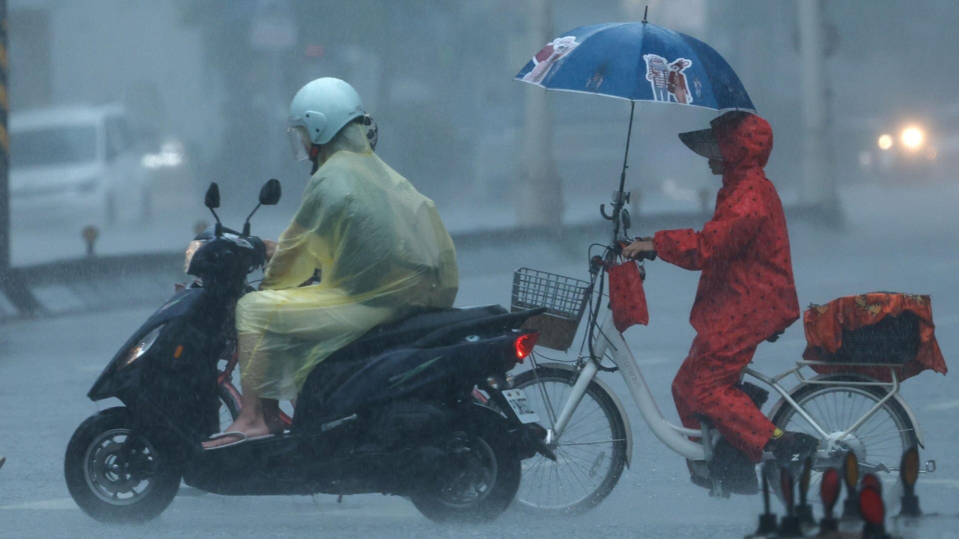 Typhoon Dolphin batters Japan's Okinawa before bearing down on China