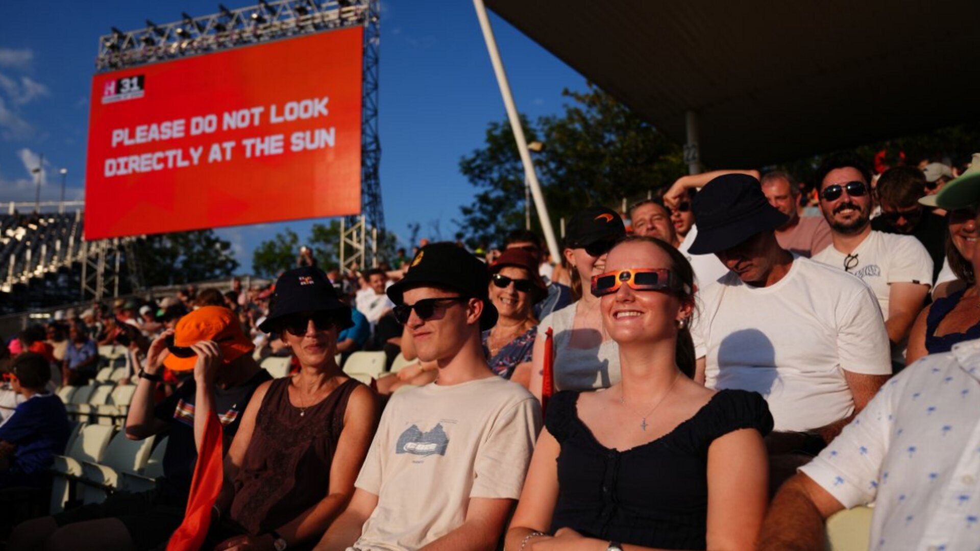 Solar eclipse distracts from sporting events