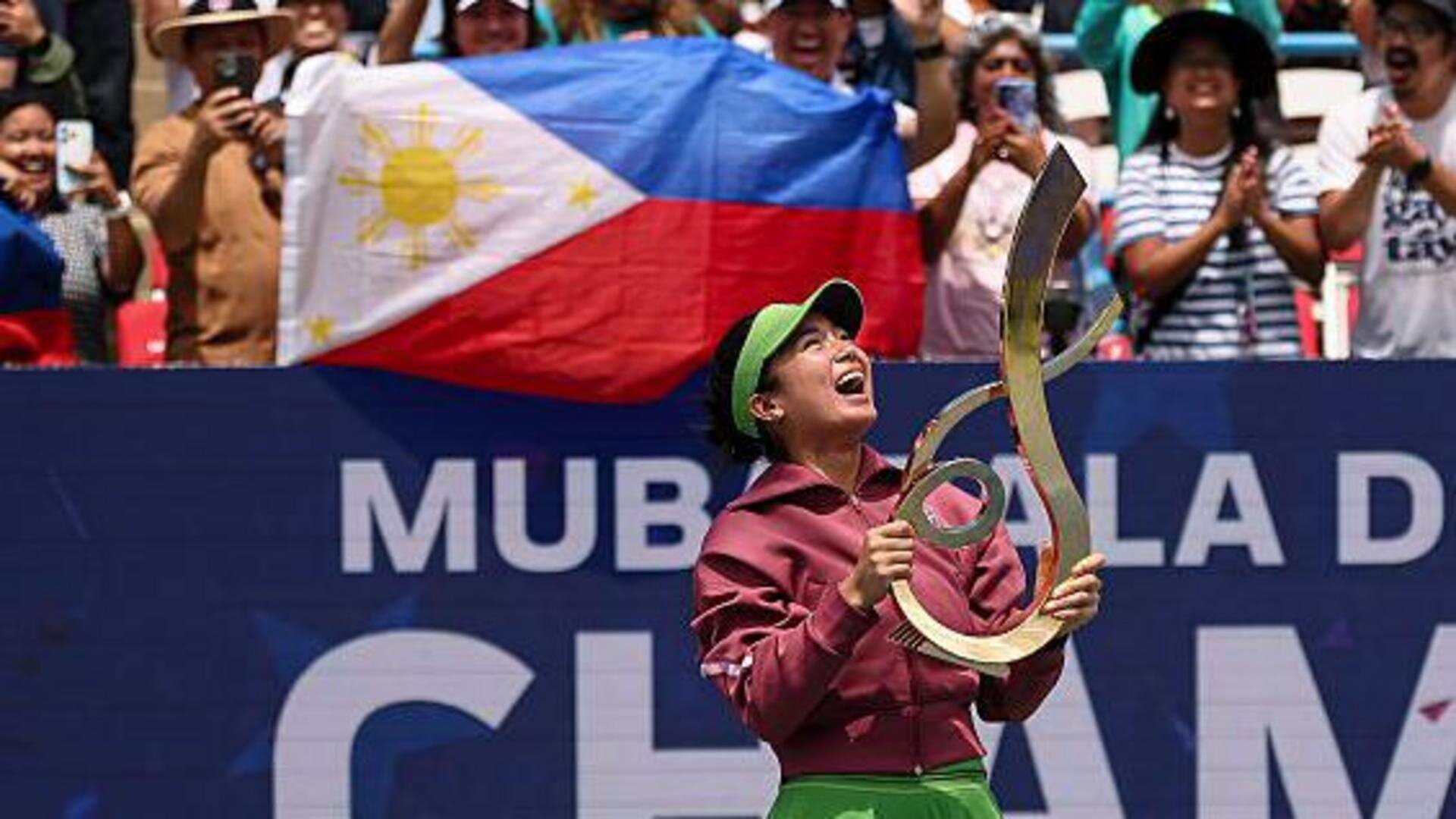 Eala becomes first Filipino to win WTA singles title