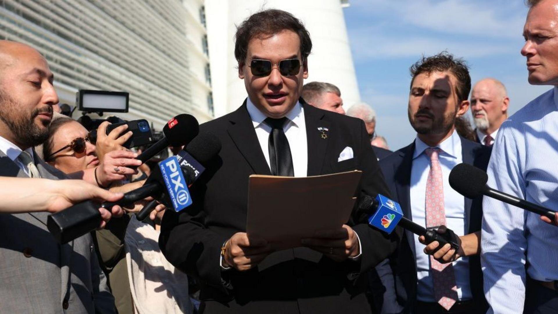 Ex-congressman George Santos banned from betting platform for life
