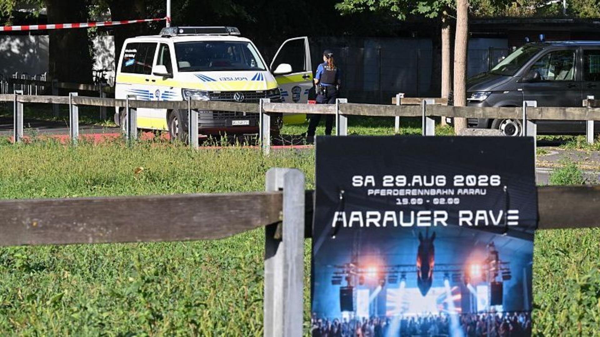 Manhunt after shooting at Swiss rave kills woman, 22, and injures five