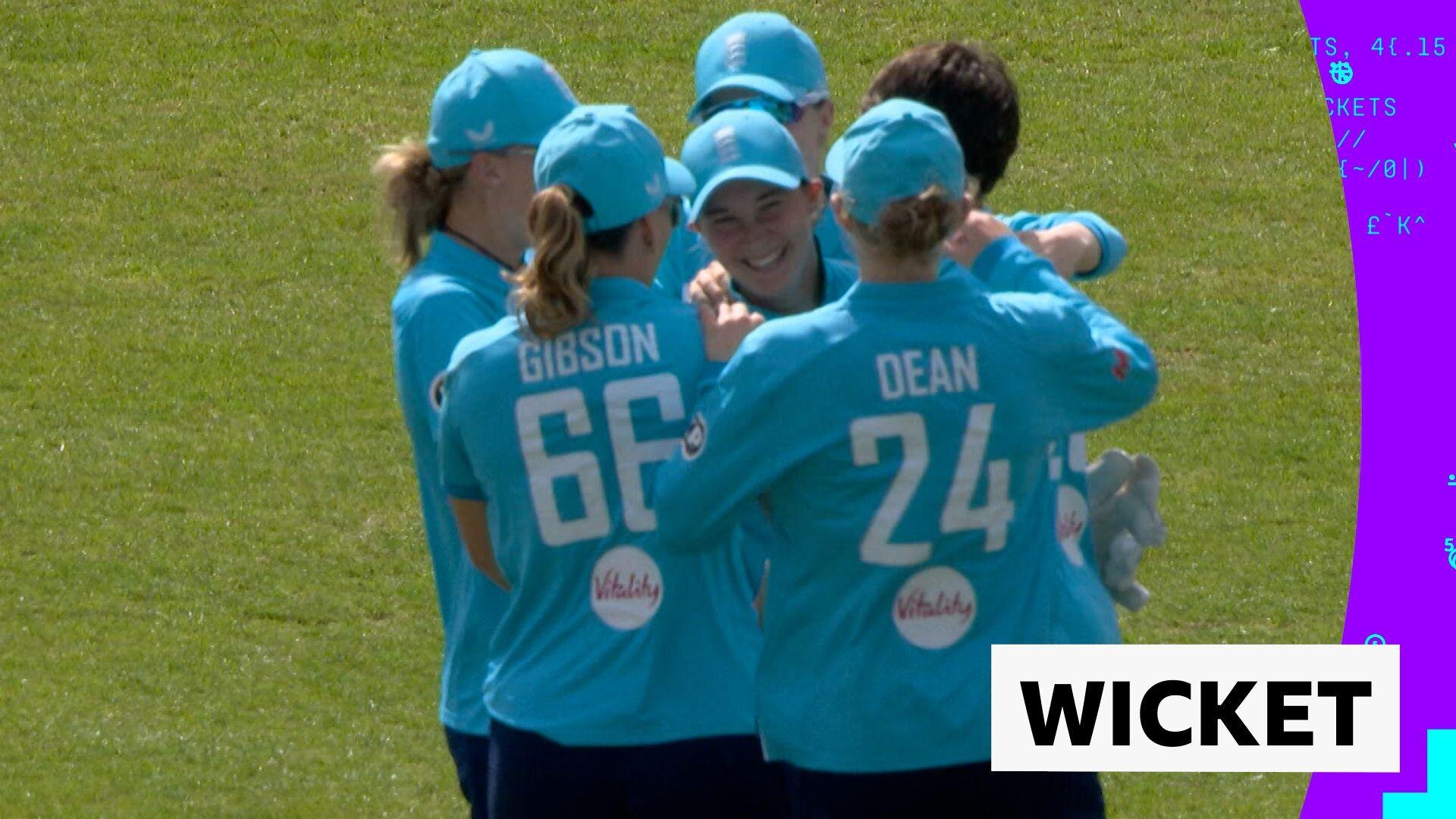 One-handed screamer!' - Capsey's stunning catch on wicketkeeper debut