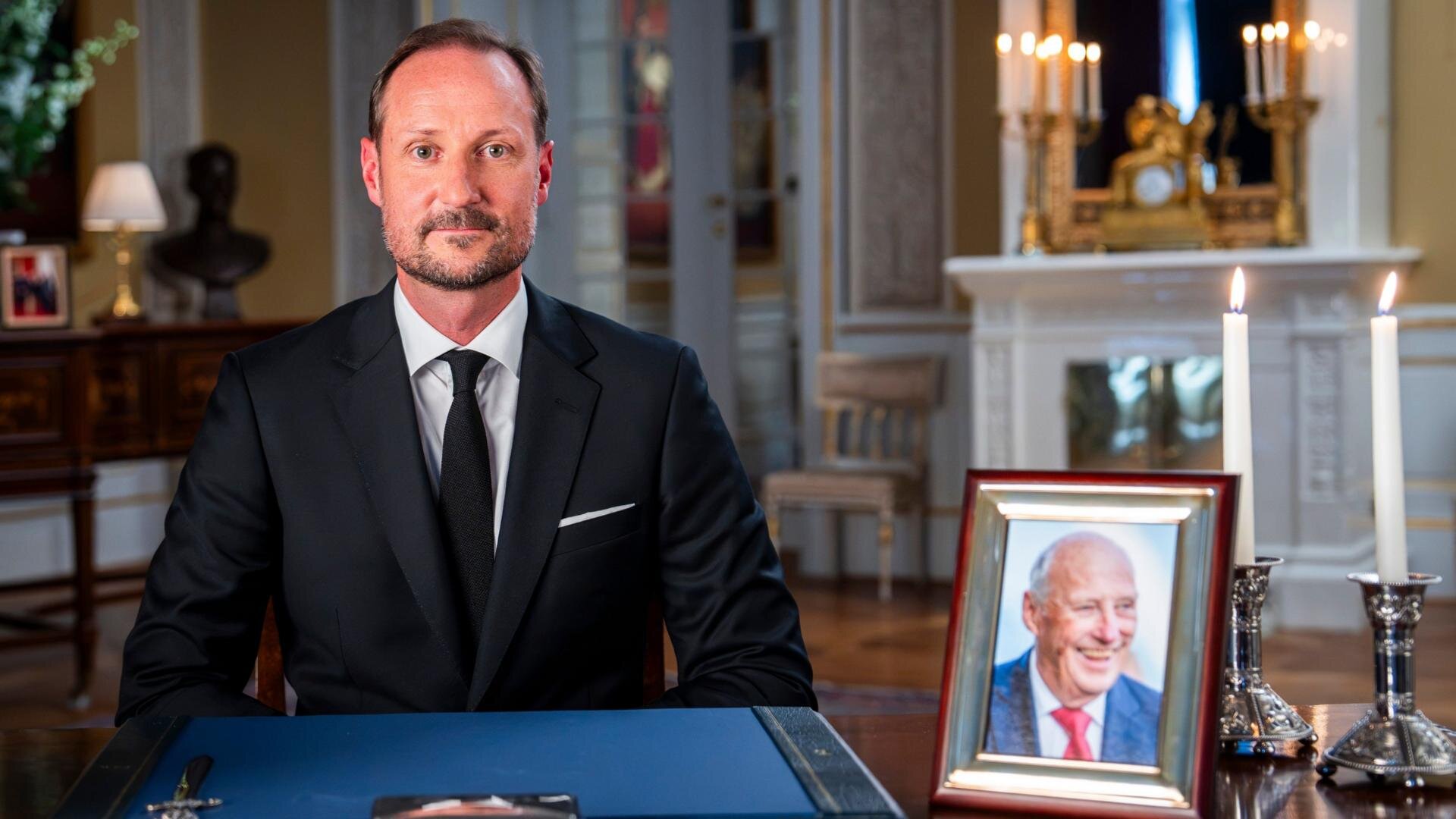 Norway's new king remembers 'my dear father' in first speech