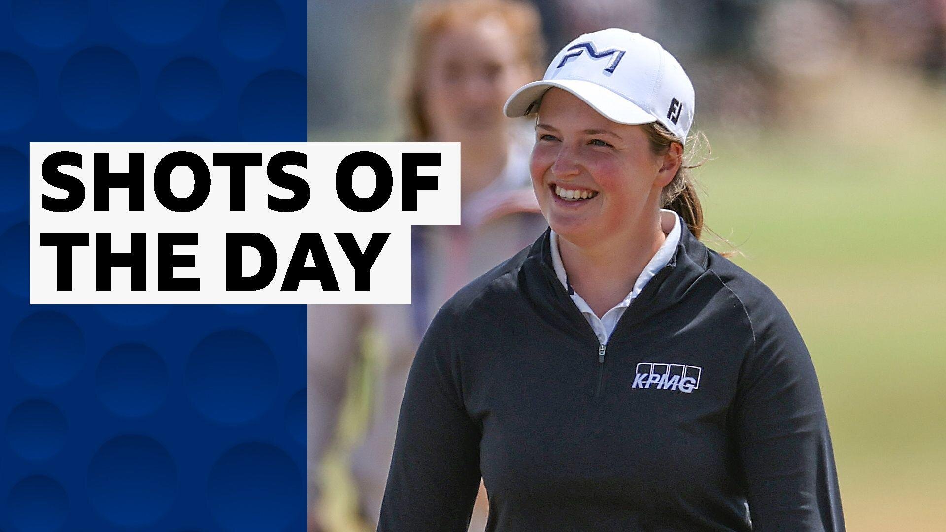 Woad & Hull feature in best shots from Women's Open first round