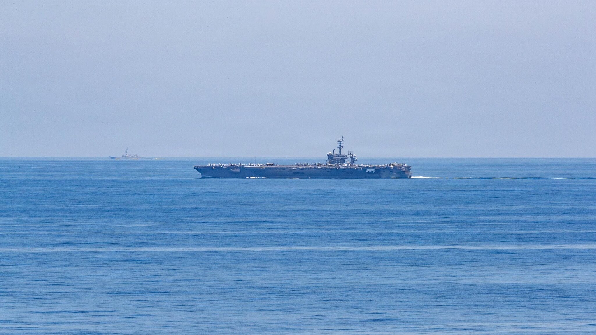 US Navy’s Forward-Deployed Carrier Now In Waters Claimed By Beijing
