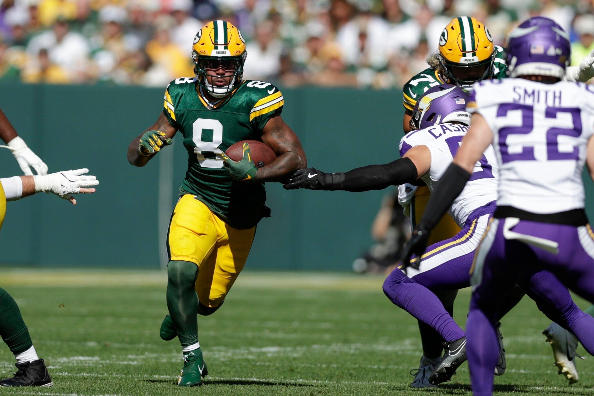 Packers Running Back Josh Jacobs Charged With Battery