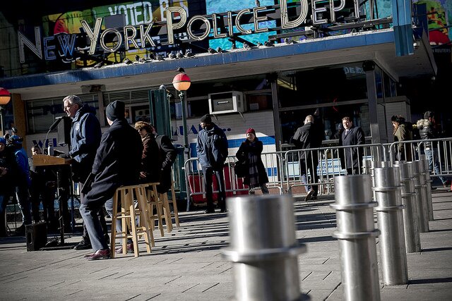 Early Addition: It's the 25th anniversary of the city putting bollards everywhere