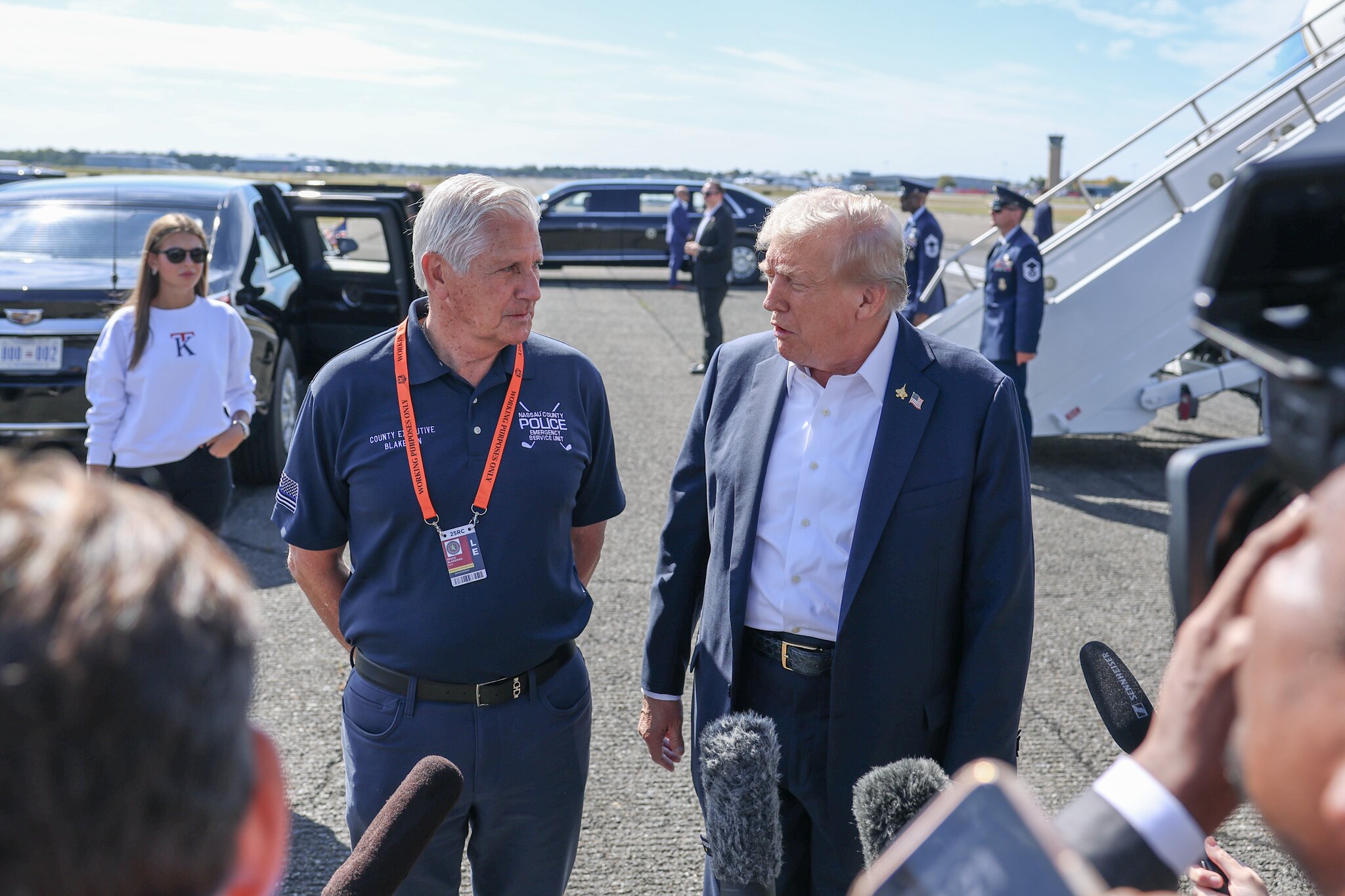 Trump to join Bruce Blakeman on Long Island today to tout crime stats