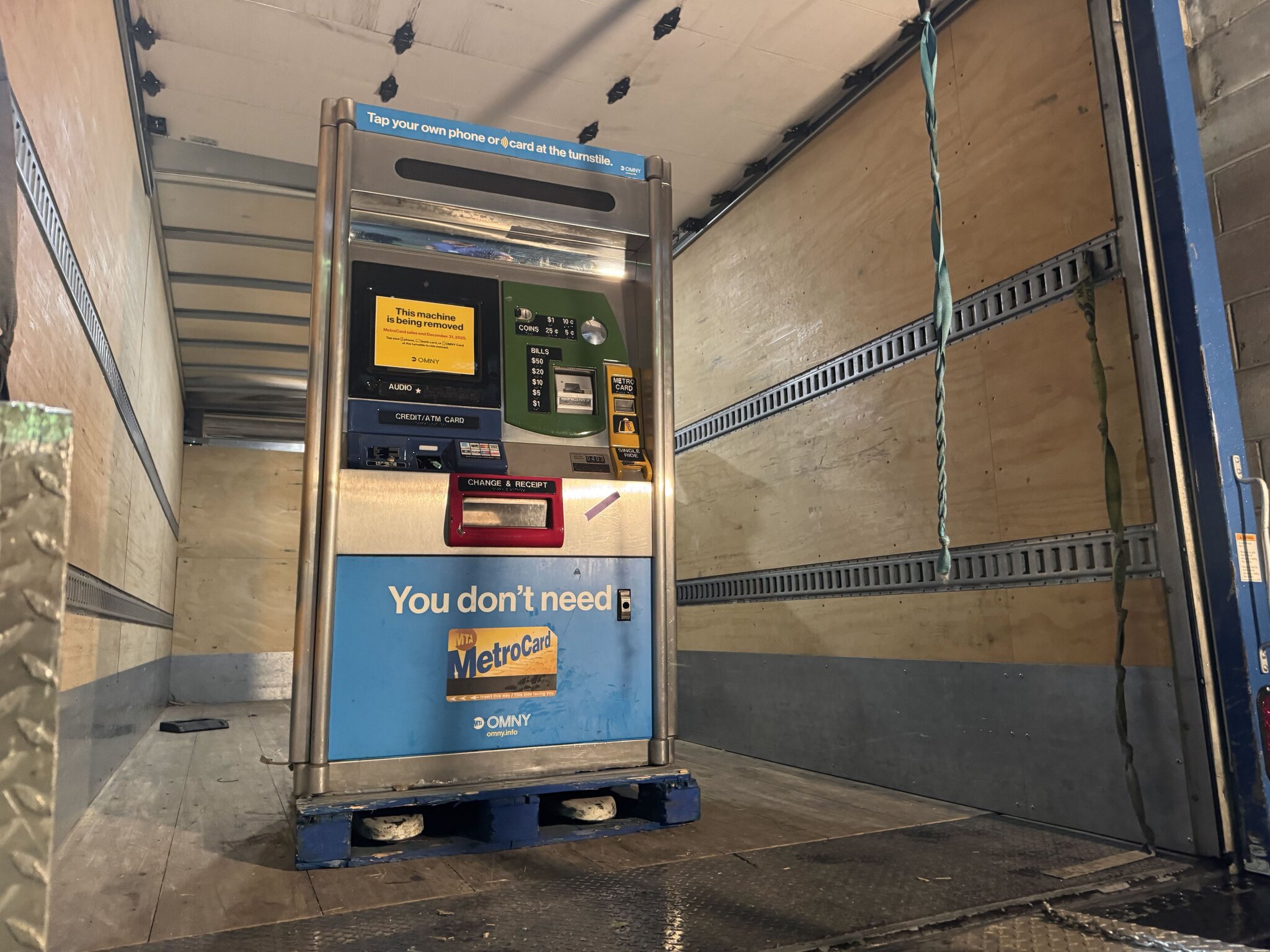 Big day for subway fans: MTA sells old MetroCard vending machines for more than $2K